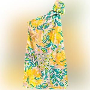 One shoulder Lilly Pulitzer dress